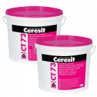 Ceresit CT 72/CT 73. Силикатные декоративные штукатурки: «камешковая» 1,5/2,5 мм и «короед» 2,0 мм